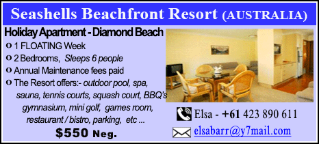 Seashells Beachfront Resort - $550