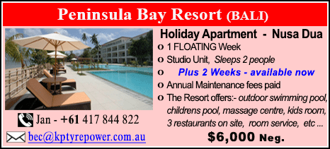 Peninsula Bay Resort - $6000