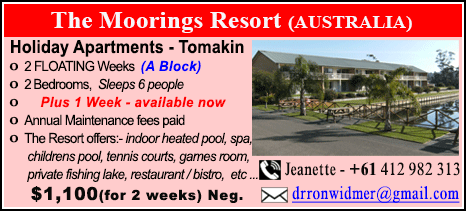 The Moorings Resort - $1100