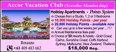 Accor Vacation Club - $1800
