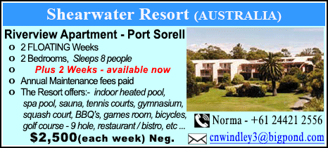 Shearwater Resort - $2500