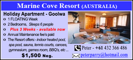 Marine Cove Resort - $1500