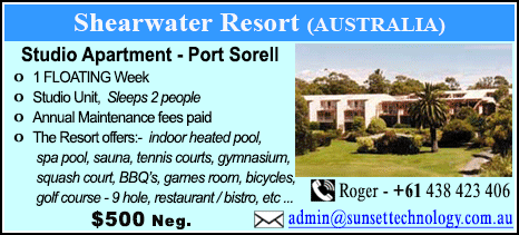 Shearwater Resort - $500