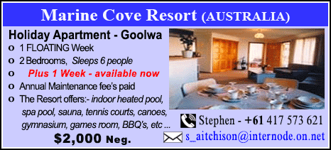 Marine Cove Resort - $2000