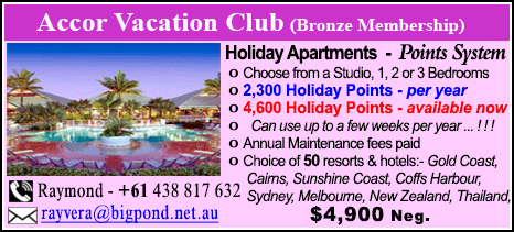 Accor Vacation Club - $4900