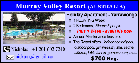 Murray Valley Resort - $700