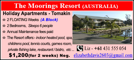 The Moorings Resort - $1200