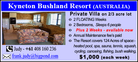 Kyneton Bushland Resort - $1000
