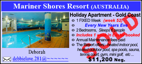 Mariner Shores Resort - $11200-SOLD