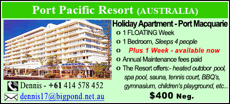 Port Pacific Resort - $400