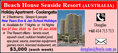 Beach House Seaside Resort - $3000