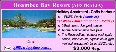 Boambee Bay Resort - $3000