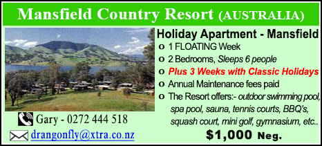 Mansfield Country Resort - $1000