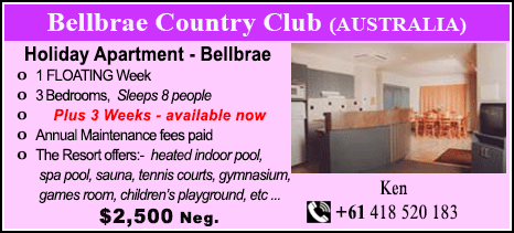 Bellbrae Country Club - $2500