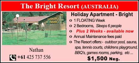 The Bright Resort - $1500
