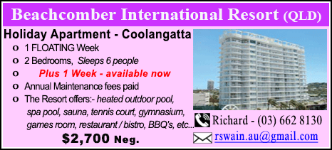Beachcomber International Resort - $2700
