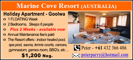 Marine Cove Resort - $1200
