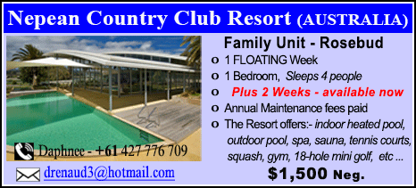 Nepean Country Club - $1500