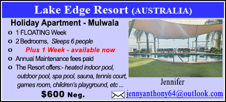 Lake Edge Resort - $600