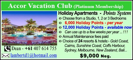Accor Vacation Club - $9000