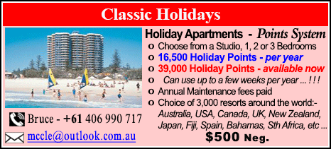 Classic Holidays - $500