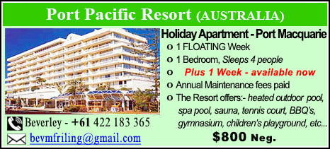 Port Pacific Resort - $800