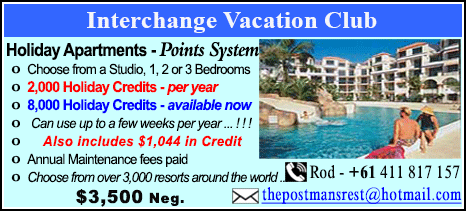 Interchange Vacation Club - $3500