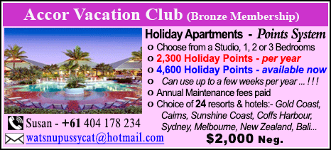 Accor Vacation Club - $2000