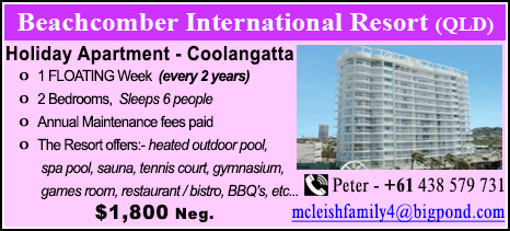 Beachcomber International Resort - $1800