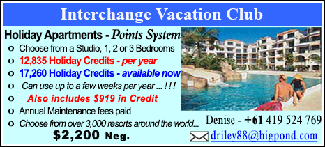 Interchange Vacation Club - $2200