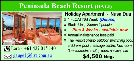 Peninsula Beach Resort - $4500