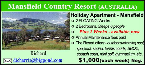 Mansfield Country Resort - $1000