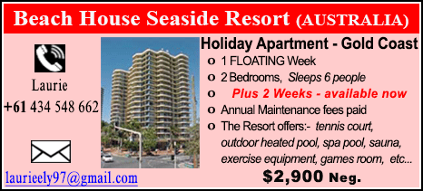 Beach House Seaside Resort - $2900