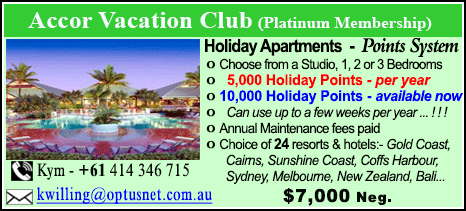 Accor Vacation Club - $7000