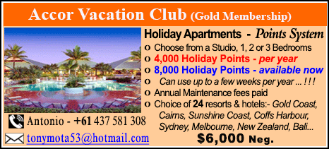 Accor Vacation Club - $6000