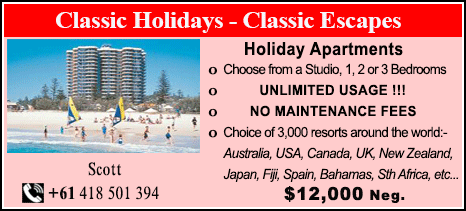 Classic Holidays - $12000