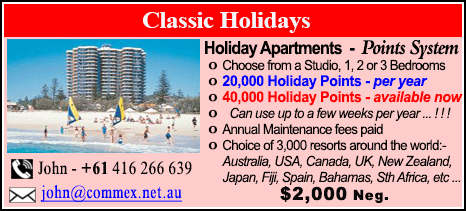 Classic Holidays - $2000