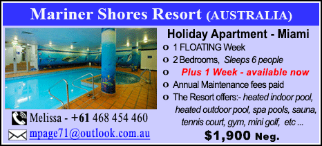 Mariner Shores Resort - $1900