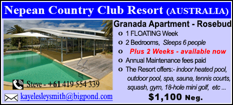 Nepean Country Club - $1100