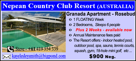 Nepean Country Club - $900