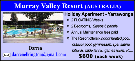 Murray Valley Resort - $600