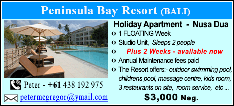 Peninsula Bay Resort - $3000