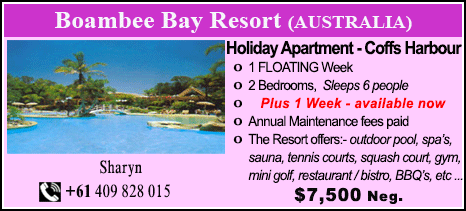 Boambee Bay Resort - $7500
