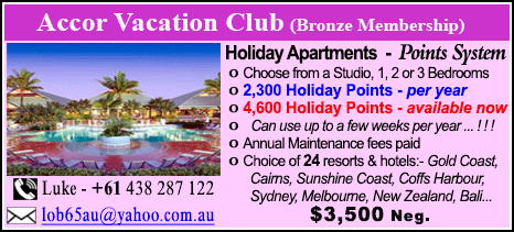 Accor Vacation Club - $3500