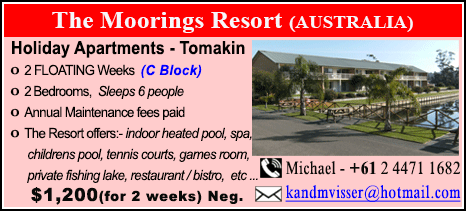 The Moorings Resort - $1200