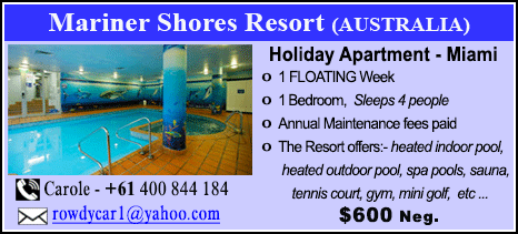 Mariner Shores Resort - $600