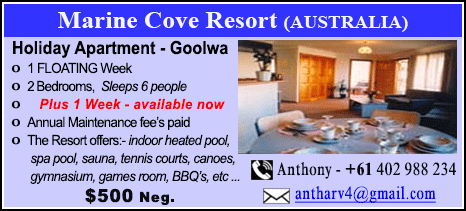 Marine Cove Resort - $500