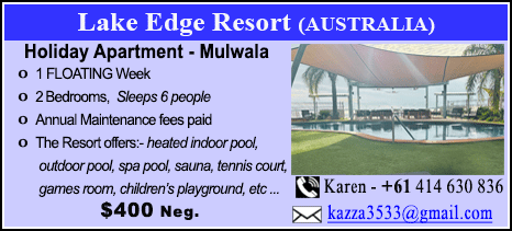 Lake Edge Resort - $400