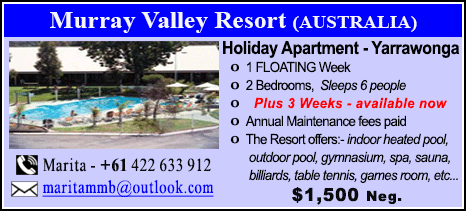 Murray Valley Resort - $1500