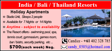 India Resorts - $700